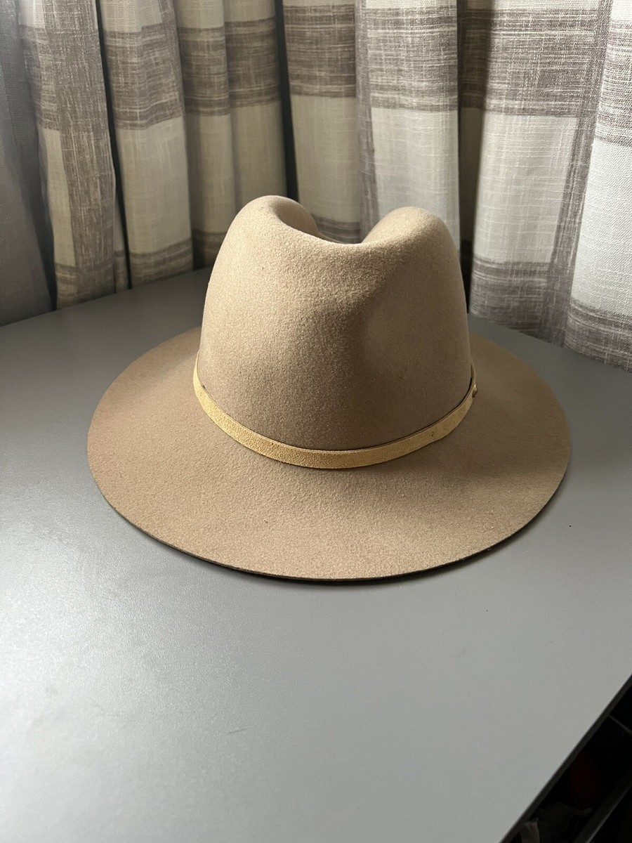 Rag & Bone Beige Fedora with Tan Band Rag & Bone Panama Straw Hat Medium | Mercari main image 4
