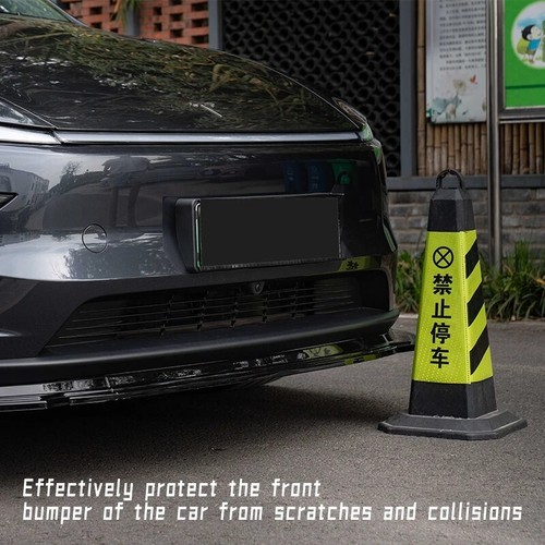 For 2025 2026 Tesla Model Y Juniper Bumper Lip Front Guard Trim Spoiler Body - Imagen 10 de 15