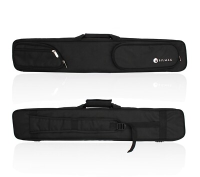 Pool Billiard Quiver Oueue Cue Bag Cue Bag Bilmag OSC-III 3/4 Black 82cm