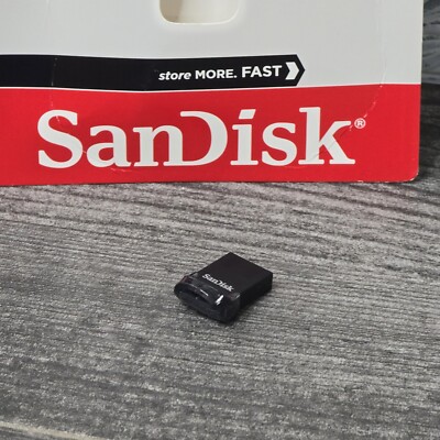 SanDisk Ultra Fit 128GB USB 3.1【2個セット】 SanDisk Ultra Fit 128GB USB 3.1 Flash Drive Black SDCZ430