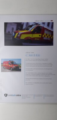 Coldcut Cobra: C 360 B Kit Feuerlöschtechnik (Prospekt-Blatt); 2010