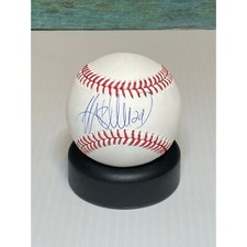 Wellington Castillo Chicago Cubs autographed MLB baseball Baltimore Orioles