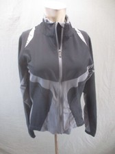 Nike Size M 8-10 Womens Zip Up Stand Collar Reflective Track Running Jacket 193