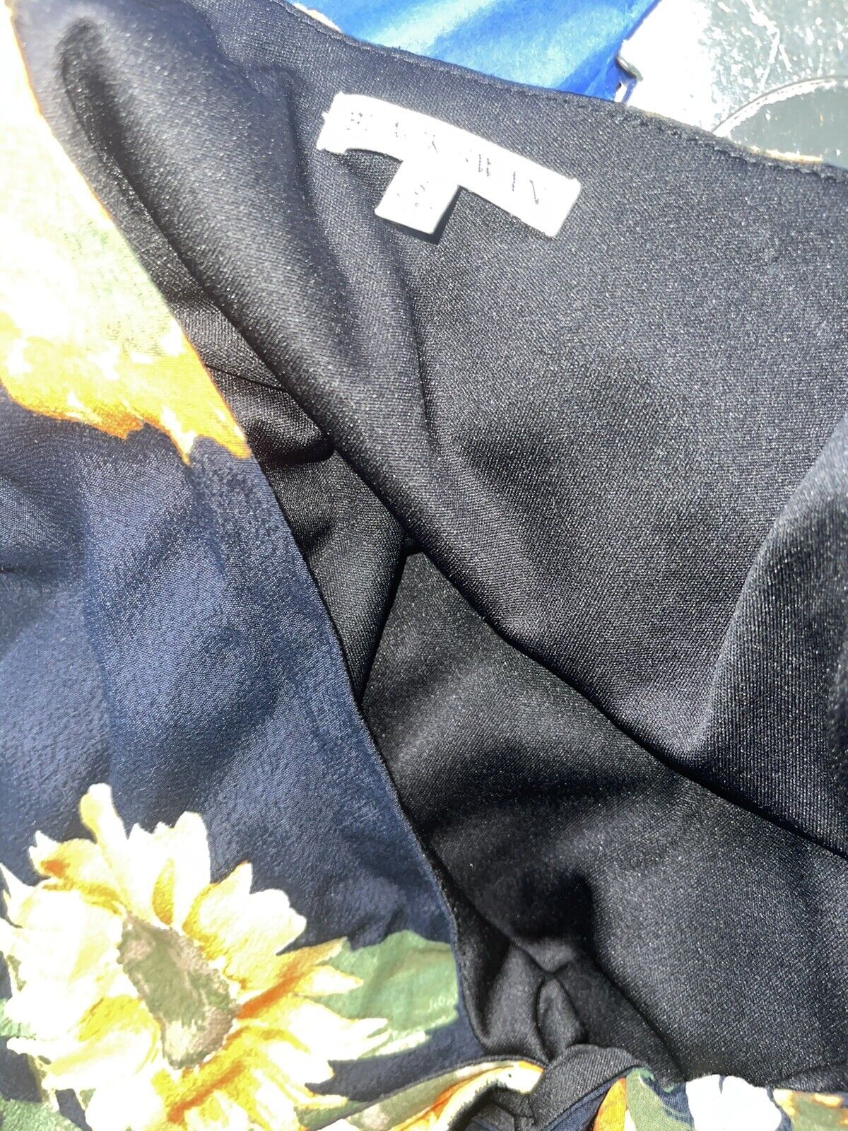 Black Swan Sunflower tie DRESS Anthropologie sz S - image 10