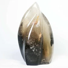 324g Natural Smoky Citrine Quartz Crystal Stone Freeform Reiki Statue Specimen