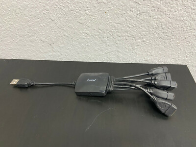 Insten 1042793 Black 7 Port Octopus USB 2.0 Hub