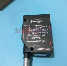 1PCS New laser ranging displacement sensor BANNER LE550IQ
