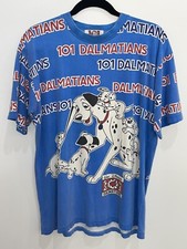 All Over Print vintage walt disney 101 dalmations shirt large Measures 20x27