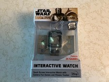 Star Wars Watch - The Mandalorian Interactive Touchscreen - Camera - Games NEW
