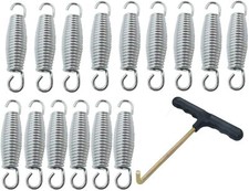 4 Inch Trampoline Springs Heavy Duty Replacement with Hook and Load Tool