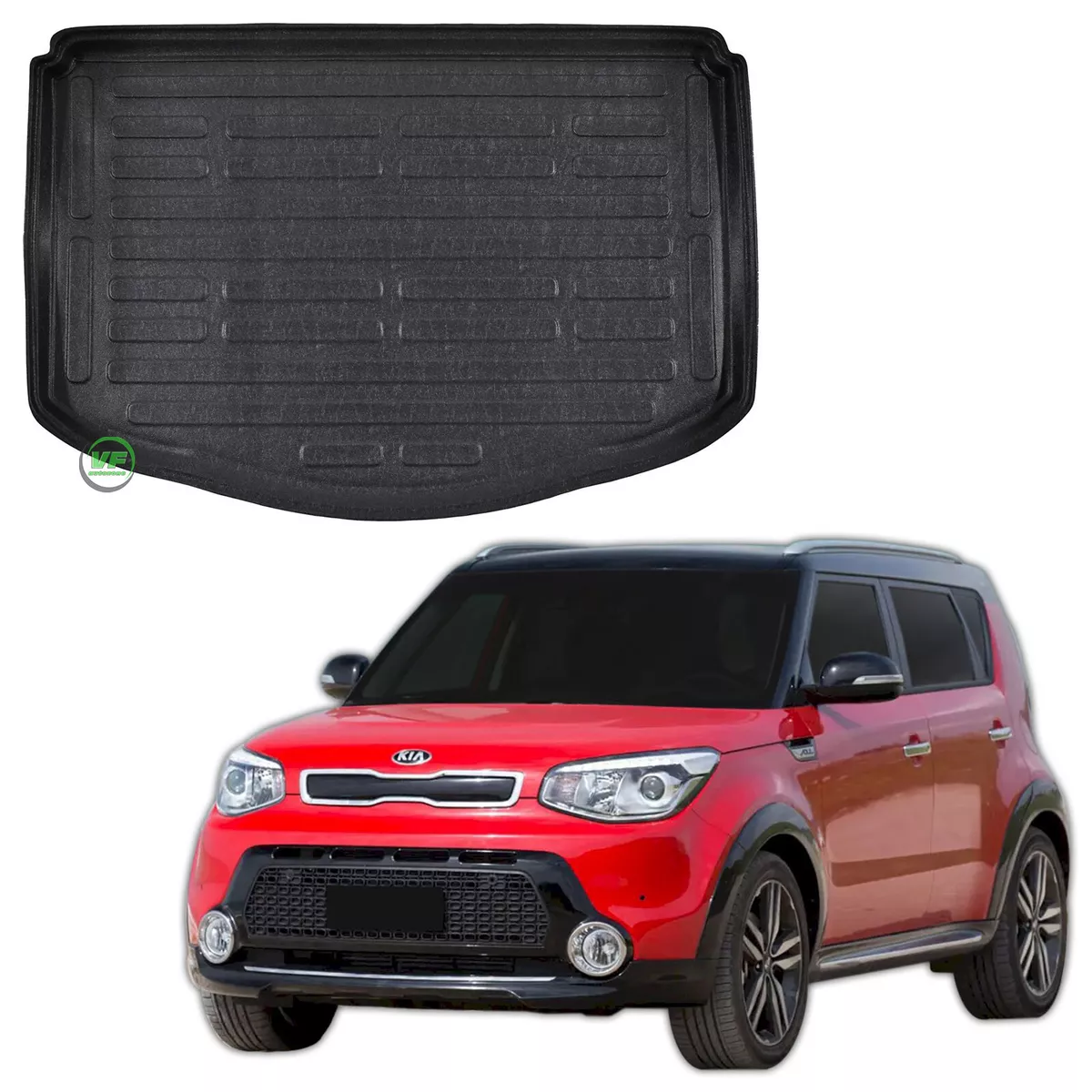 Tailored Boot tray liner car mat Heavy Duty for KIA SOUL 2015 2019