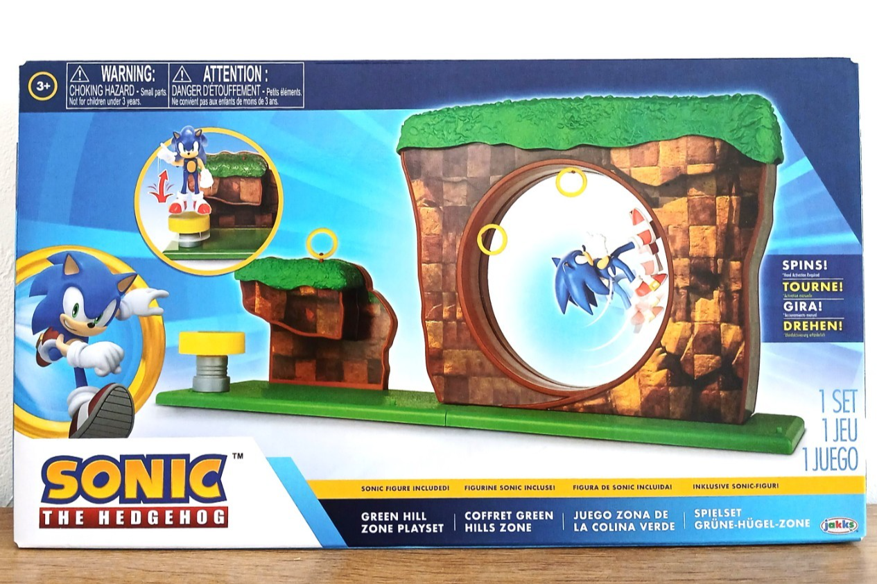 Jakks Pacific Vert Jeux D'extérieur Sonic - The Hedgehog Green Hill Zone - Image 2