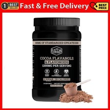 High Flavanol Cocoa Powder 1200Mg Cocoa Flavanols  Flavonoids Supplements 10X