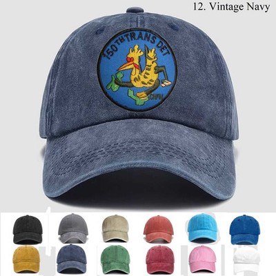 Customized Embroidered Hat 150th Transportation Detachment Chfm, Trucker Hat