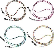 Eyeglass Chains for Women 4 Pack Sunglasses String Holder Strap Neck Lanyard