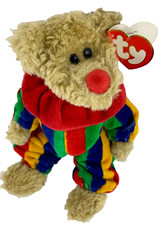 RARE! TY Piccadilly Bear Azalea Bunny Hang Tag-Beanie Baby with PVC Pellets