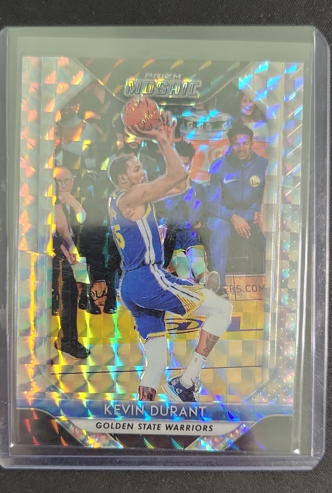 2018-19 Panini Prizm Mosaic - Kevin Durant #53 Silver