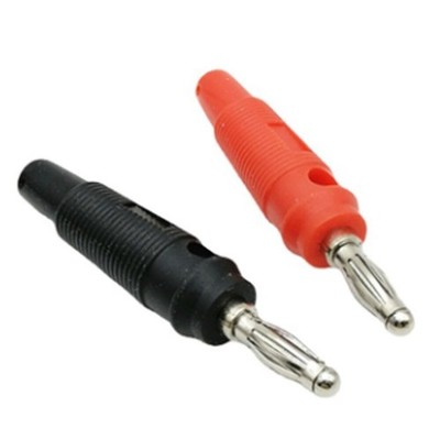 2pcs 4mm jack audio speaker connectors amplifier binding post new #lk