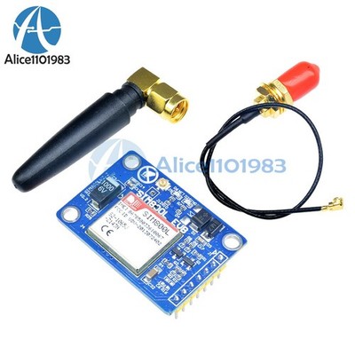 SIM800L V2.0 5V     GPRS MODULE Quad-Band W/ Antenna Cable Cap M105 *gb