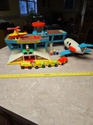 Vintage Fisher-Price Little People Play Family Airport Complete C-Details