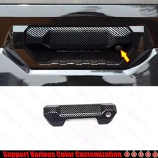 22-2024 For Toyota Tundra ABS Carbon Fiber Tailgate Door Handle Bowl Decor Cover