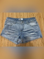 SO size 9 denim shorts. Light wash.