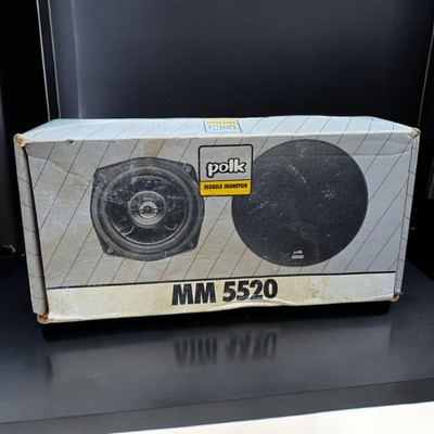 1991 Polk Audio Mobile Monitor MM 5520 COAX 5 1/4'' Series 2 Old Skool