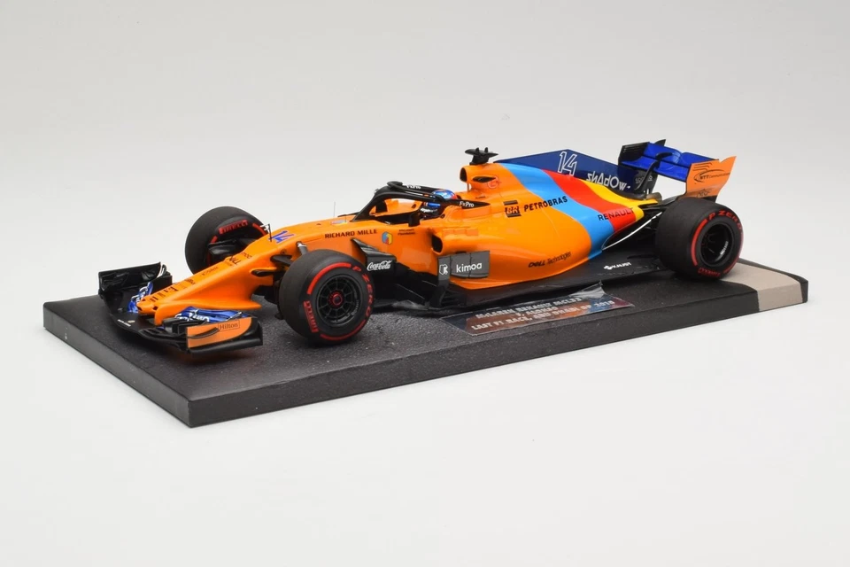 537183914 McLaren Renault MCL33 #14 F. Alonso Last F1 Race Abu Dhabi GP 2018 Min - Image 2 of 4