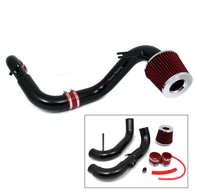 Matte Black / Red 06-11 Civic EX/LX/DX 1.8L Cold Air Intake Induction