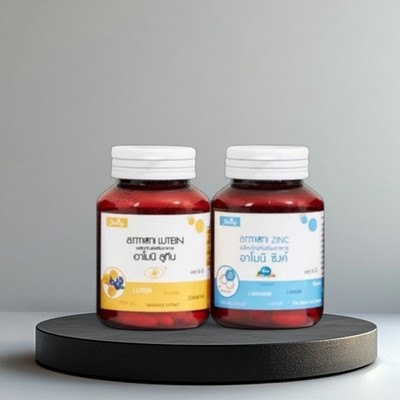 Armoni Lutein Eye Care Bilberry Marigold +  Amoni Zinc 1000mg 30 Tablets