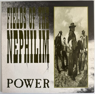 FIELDS OF THE NEPHILIM POWER 3-TRACK 12  VINYL EP SITUATION TWO UK 1986 NM
