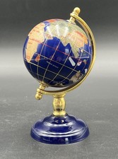 Mini Tischglobus Edelstein Globus  #KA189