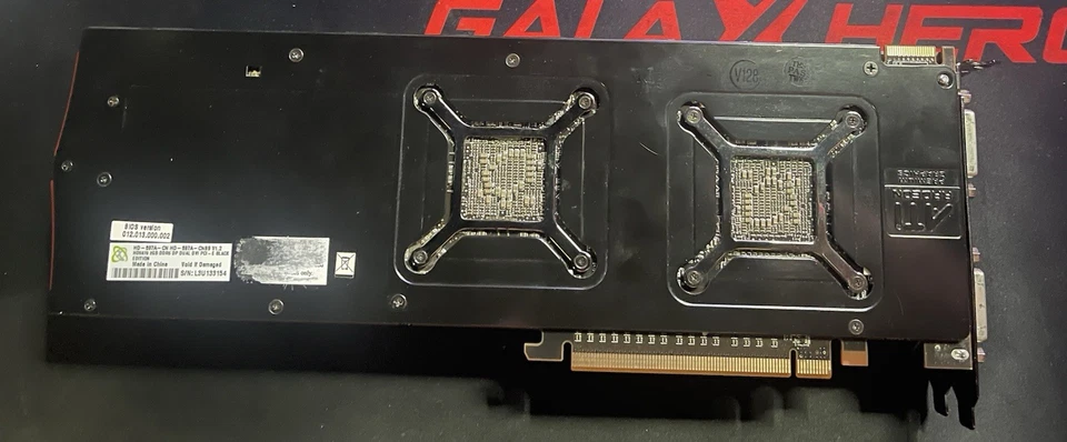 XFX Radeon HD 5970 Black Edition 2GB GDDR5 PCIe 2.0 x16 Graphics Card - Image 2 of 4