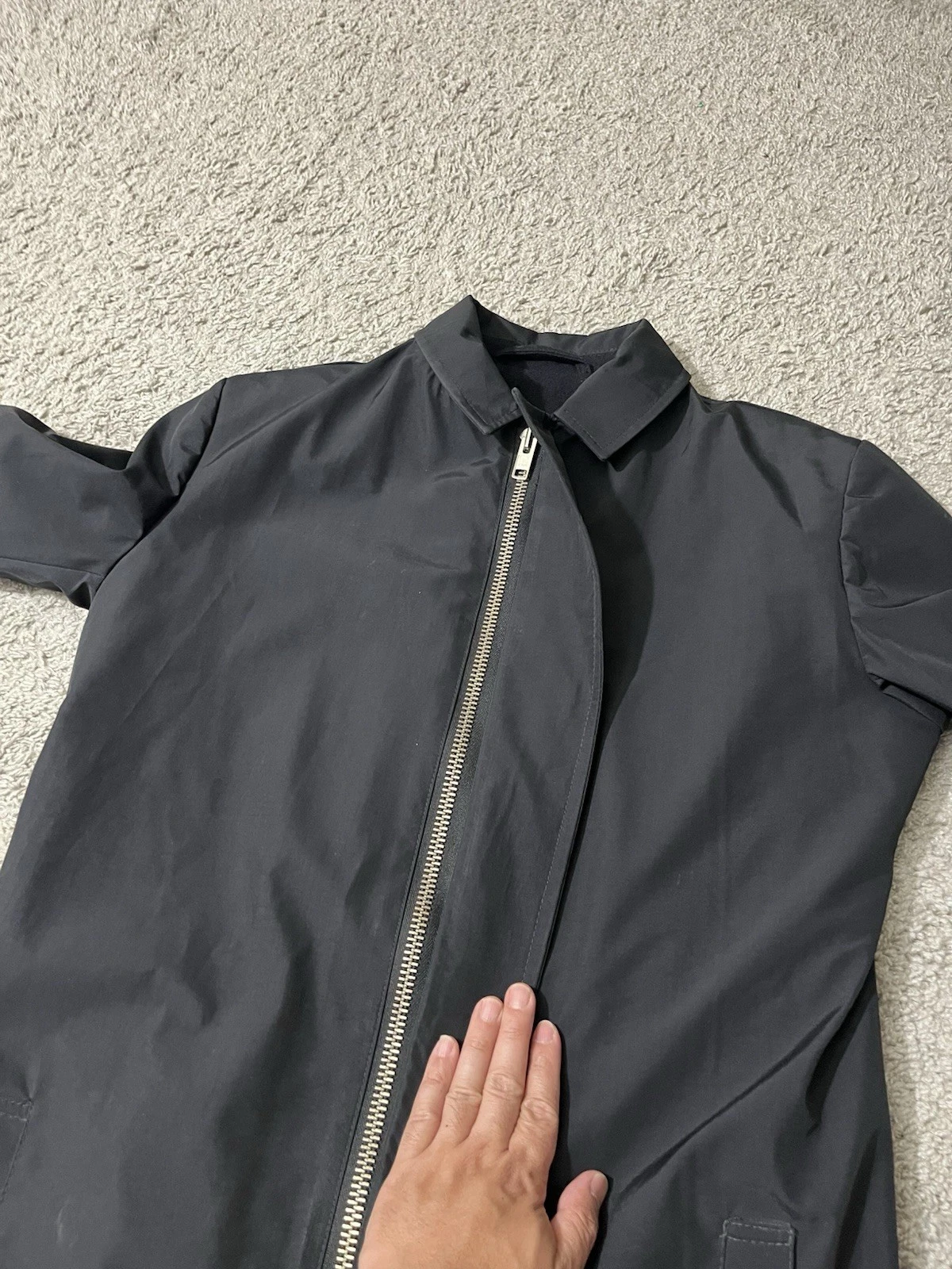 HARPUTSOWN Men’s Avant Garde Asymmetrical Longline Coat Made in SF Medium (est). image 18