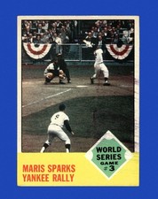 1963 Topps Set-Break #144 Roger Maris Ws3 EX-EXMINT *GMCARDS*