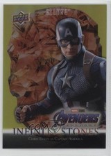 2022 Marvel Allure Gold Soul Stone 71/99 Chris Evans as Captain America 2d8