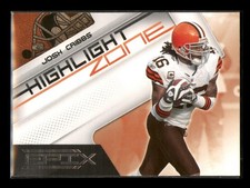 2010 Panini Epix Josh Cribbs #4 Highlight Zone