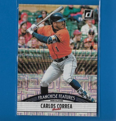 2019 Panini Donruss Carlos Correa/ Royce Lewis Franchise Features Vector #FF5
