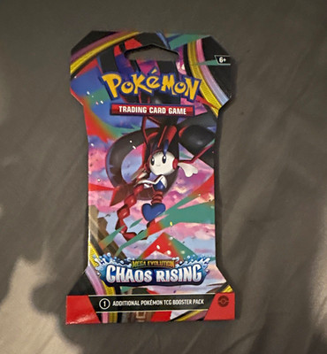 Pokémon TCG Mega Evolutions Chaos Rising Einzelpack Sleeved Mega Floette