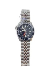 SEIKO Automatic Mechanical Watch Analog BLK SLV 4R34 00A0