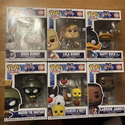 Funko Pop! Filme: Space Jam - LeBron James Daffy Bugs Lola Sylvester Marvin