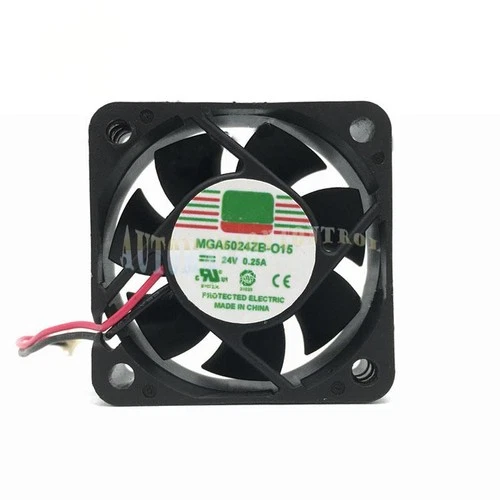 For Protechnic MGA5024ZB-O15 50*50*15MM 24V 0.25A Inverter Cooling fan 2Pin