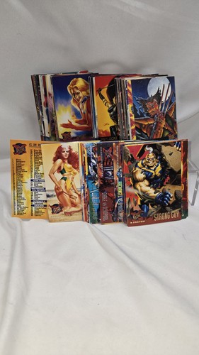 Juego de cartas coleccionables Fleer Ultra Marvel X-Men 1995, #1-150 vacaciones de primavera completas - Imagen 1 de 3