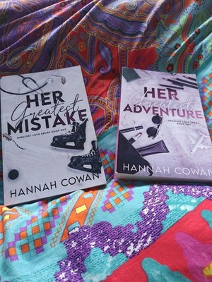 Her Greatest Mistake Hannah Cowan Paperback Set In Person Signature