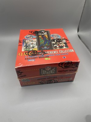 1994 Classic's NFL EXPERIENCE COLLECTION Wax Packs Factory SEALED BOX