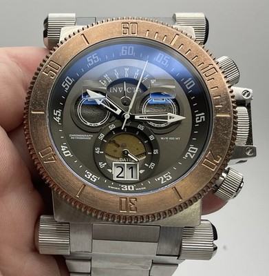Invicta Coalition Forces Chronograph 17645 - Collector Owned - Check It Out!
