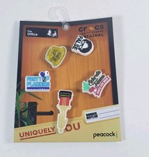 Crocs Jibbitz Charms The Office 5 Pack Dunder Mifflin NEW