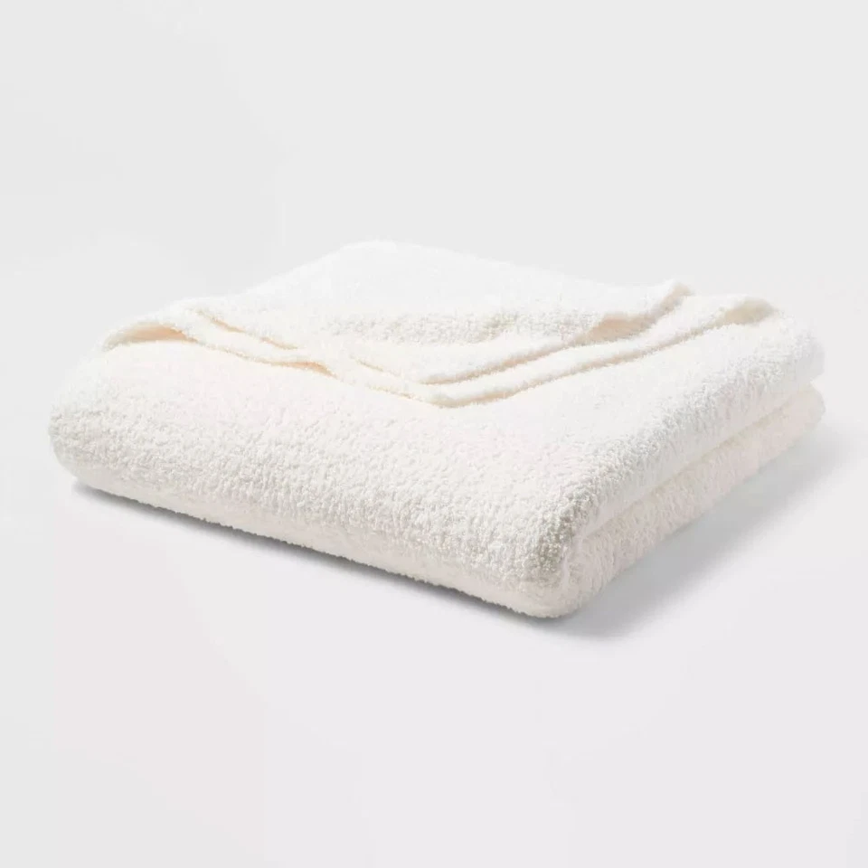 Cozy Chenille Bed Blanket - Threshold