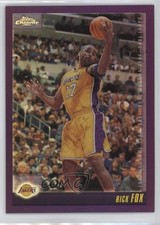 2000-01 Topps Chrome Refractor Rick Fox #11 b8h