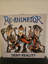 RE-ANIMATOR Deny Reality 1989 LP EP HEAVY METAL THRASH METAL ORG PRS VINYL
